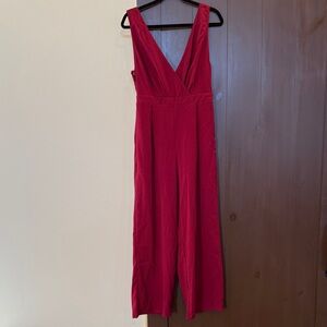 Red SHEIN Women's Jumpsuit